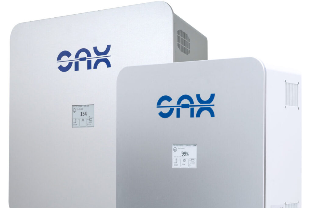 Batteriespeicher, Sax Homespeicher mit 5,6 und 7,7 kWh