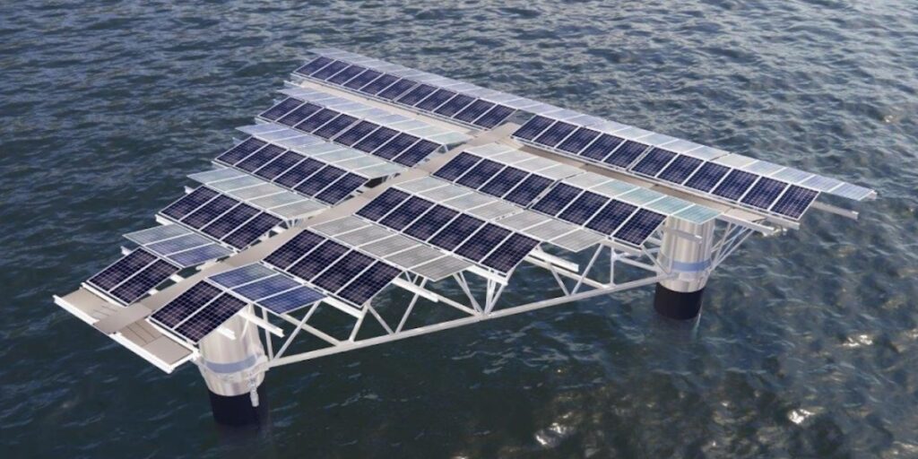 SolarDuck, Offshore-Photovoltaik, Plattform