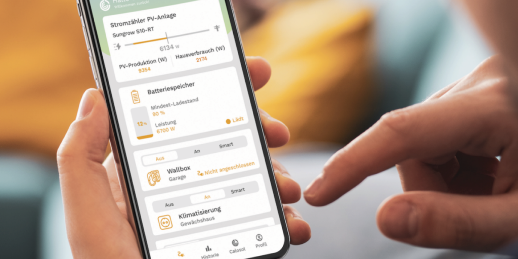 Calosol bietet neues Energiemanagement per App für Privathaushalte