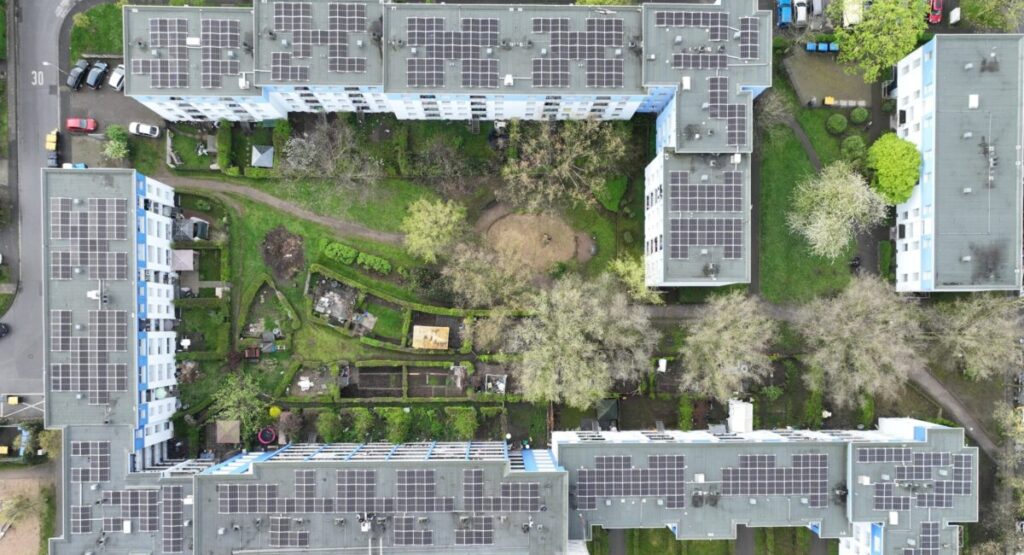 LEG Immobilien SE, Solarwatt, Mieterstrom-Projekt, Berliner Viertel in Monheim am Rhein