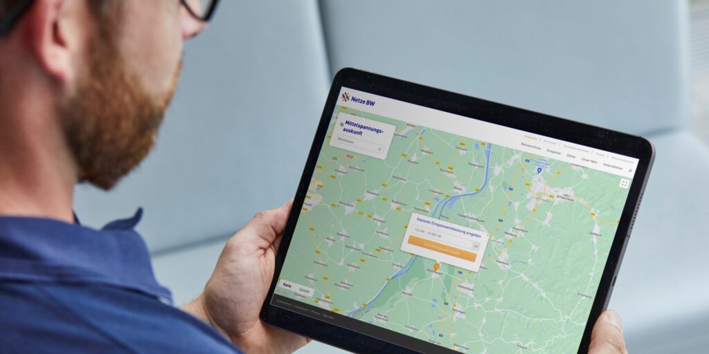 Digitale Mittelspannungsauskunft, Netze BW