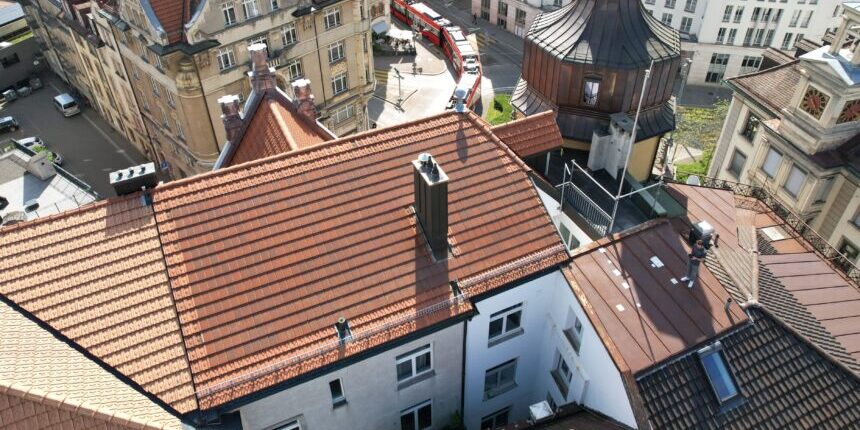 Autarq Technologie auf denkmalgeschütztem Haus in der Schweiz