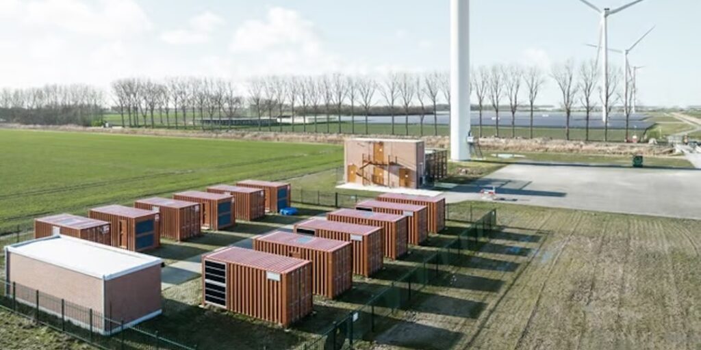 Batteriespeicher, Vattenfall, Haringvliet Zuid