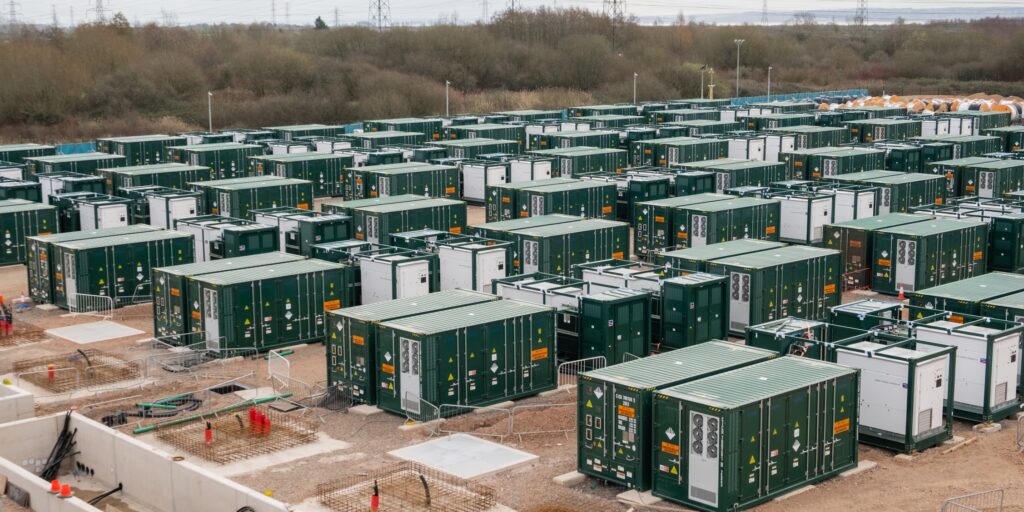 Econergy, Batteriespeicher, UK