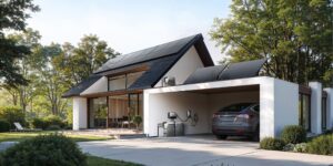 Eigenheim mit Photovoltaik-Anlage, Speicher, Elektroauto und Wallbox