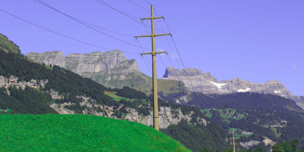 Axpo, Stromnetz, Alpen