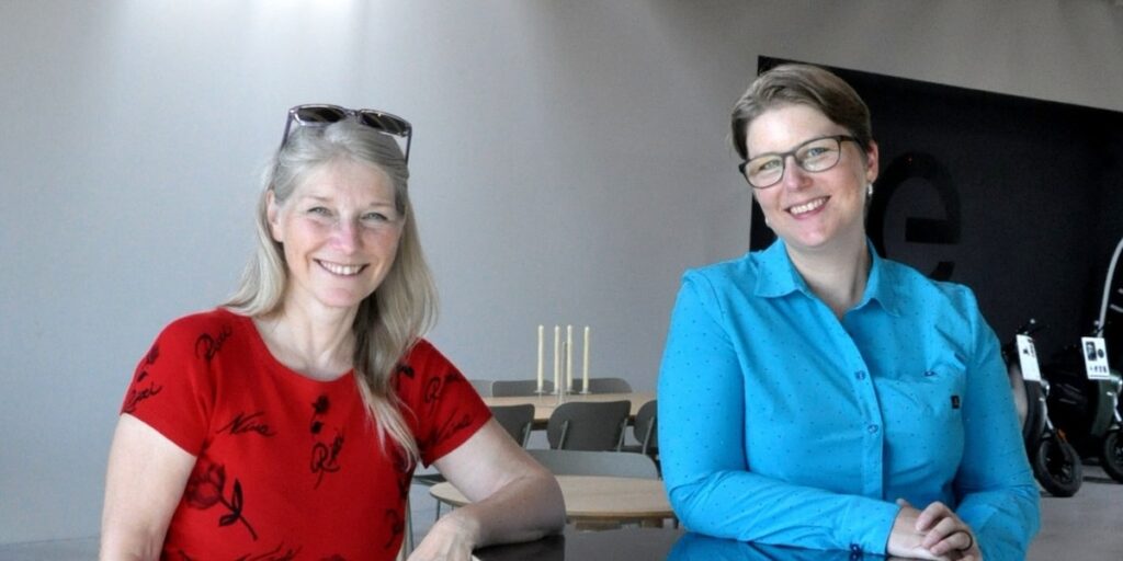 Anja Quast (li), Lisa Bohm, geschäftsführende Vorstände, Bundesverband Neue Mobilität (BNM)