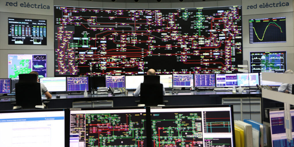 REE, Steuerung, Stromnetz, Spanien
