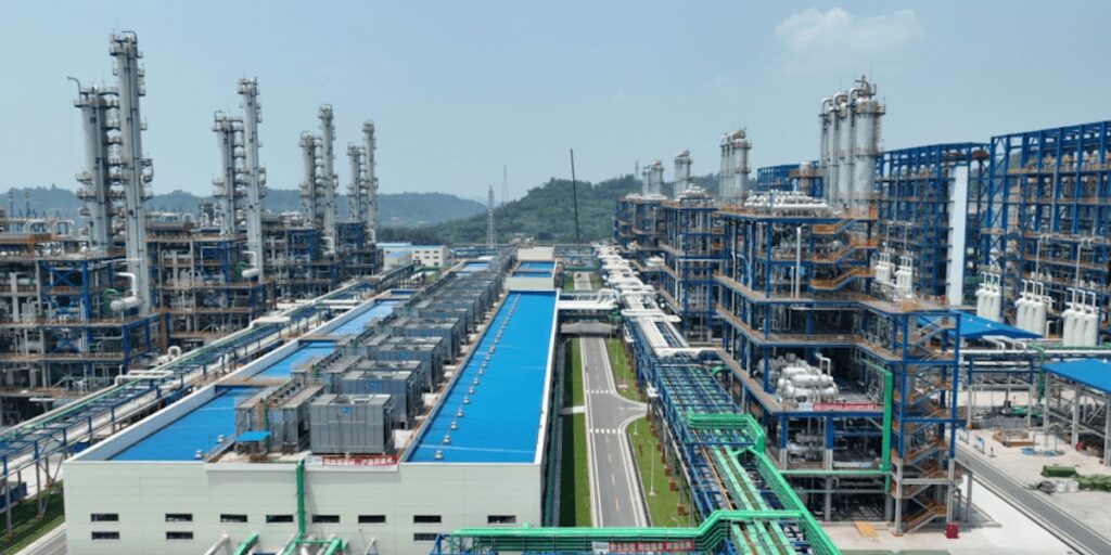 Silizium, Fabrik, GCL Technology, Leshan, Sichuan, China