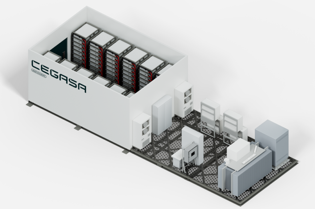 Batteriegroßspeicher von Cegasa