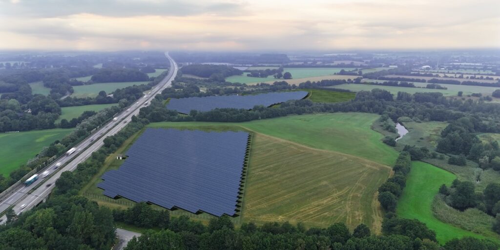 Solarpark, Photovoltaik-Freiflächenanlage, Greenfox Energy; Standort unbekannt