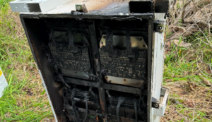 ausgebrannter Batteriespeicher, Foto: Energy Safe Victoria