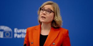 Henna Virkunnen executiv Vziepräsidentin für technology souveränität bei PRessekoinferent