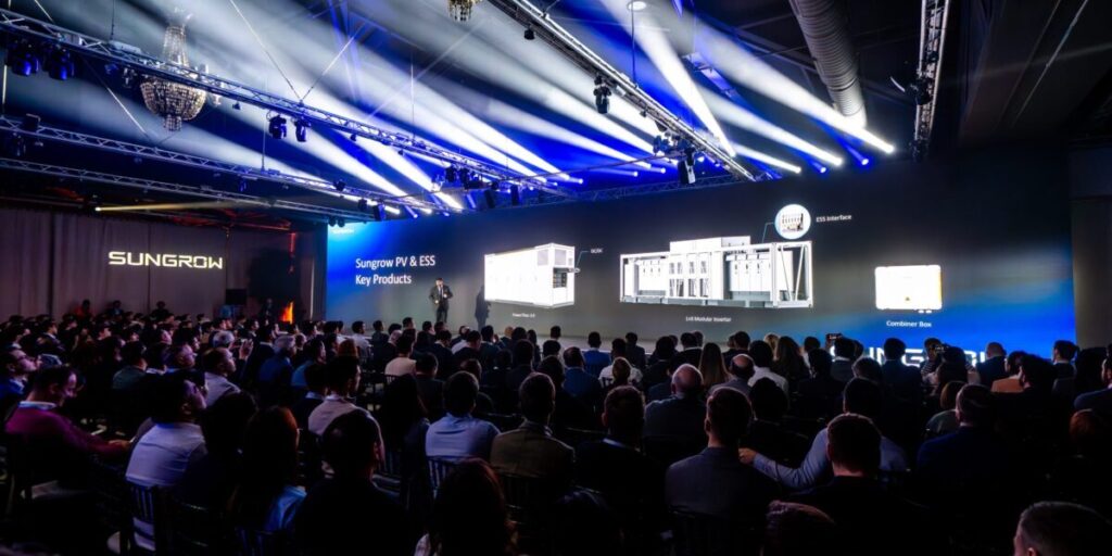 Sungrow big Stage Sungrow Powertitnan 3.0