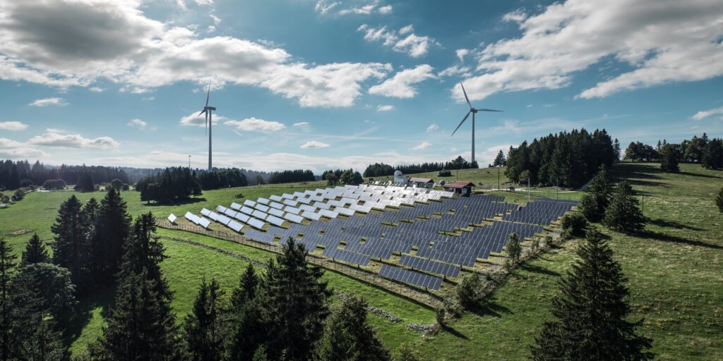Mont-Soleil, Schweiz, Kanton Bern, Jura, Forschungs- und Entwicklungsanlage