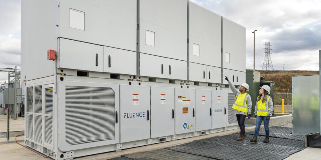 Fluence, Smartstack, Großspeicher, Leute