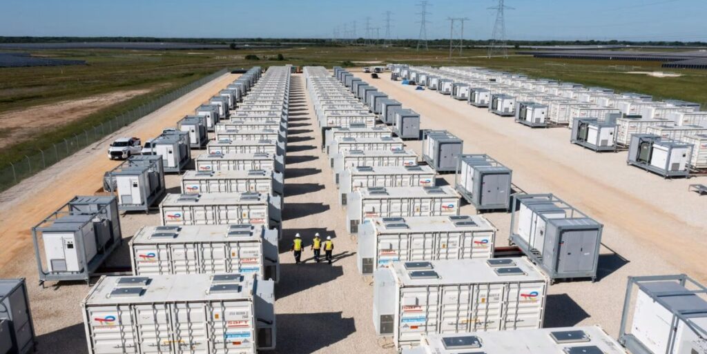 Total Energies, Batteriespeicher