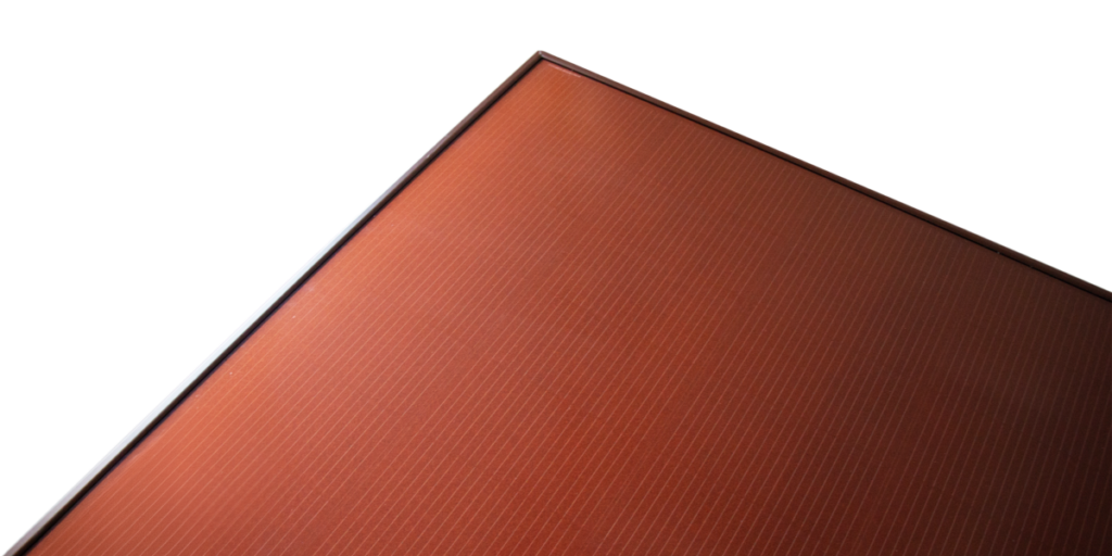 farbiges Solarmodul von Solar Fabrik