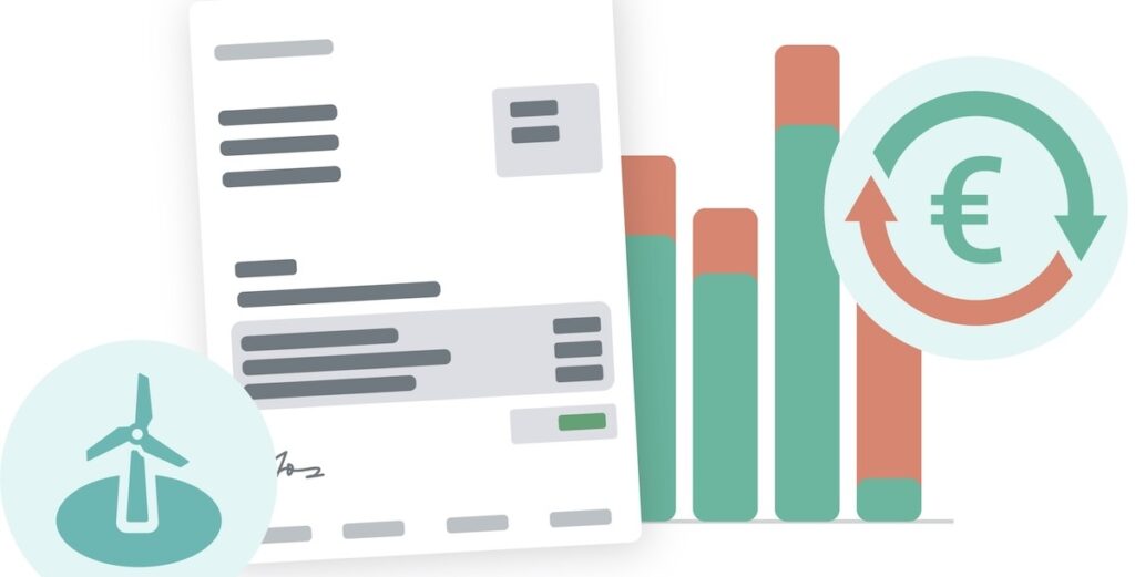 Grafik, kommunale Beteiligung Erneuerbare-Energien-Anlagen, Node energy