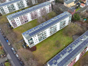 Mieterstromprojekt von Calor Energy in Berlin Treptow mit mehr als 5 Megawatt Leistung