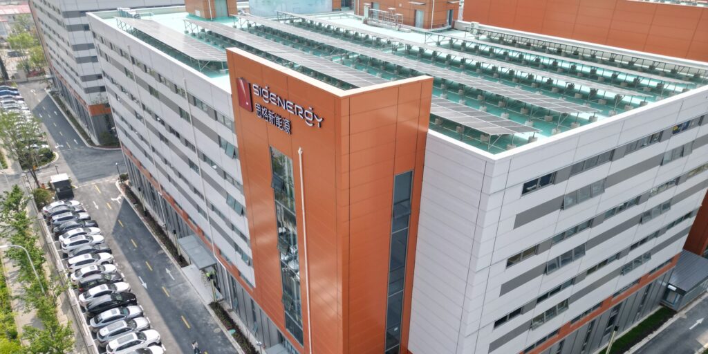 Fertigung von Sigenergy südlich von Shanghai