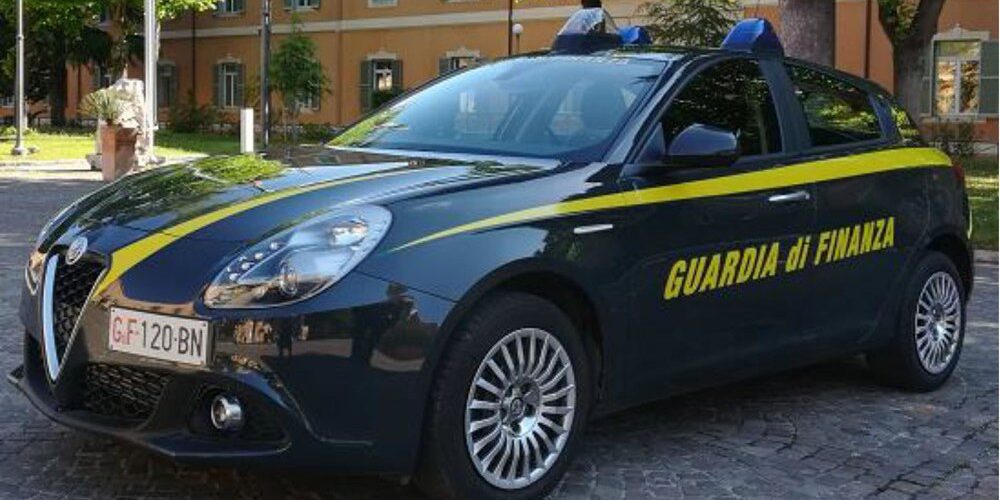 Auto der Finanzpolizei in Italien