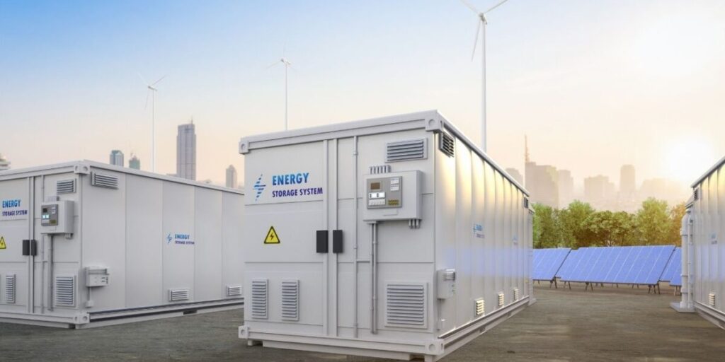 Großbatteriespeicher in Co-Location mit Photovoltaik und Windkraft