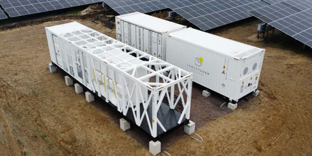 Suncatcher-Projekt in Seehausen, Co-Location-Grünstromspeicher, Photovoltaik-Anlage