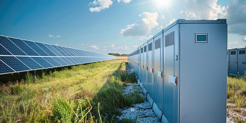 Co-Location-Speicher mit PV von Trawa