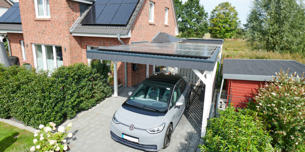 Eon, Photovoltaik, Wallbox, Haus, Elektroauto