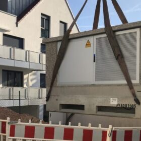 Westnetz, Erneuerung Ortsnetzstationen