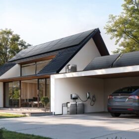 Eigenheim mit Photovoltaik-Anlage, Speicher, Elektroauto und Wallbox