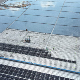 Revaamping von Photovoltaik-Dachanlage in Philippsburg durch PV3 und Schletter