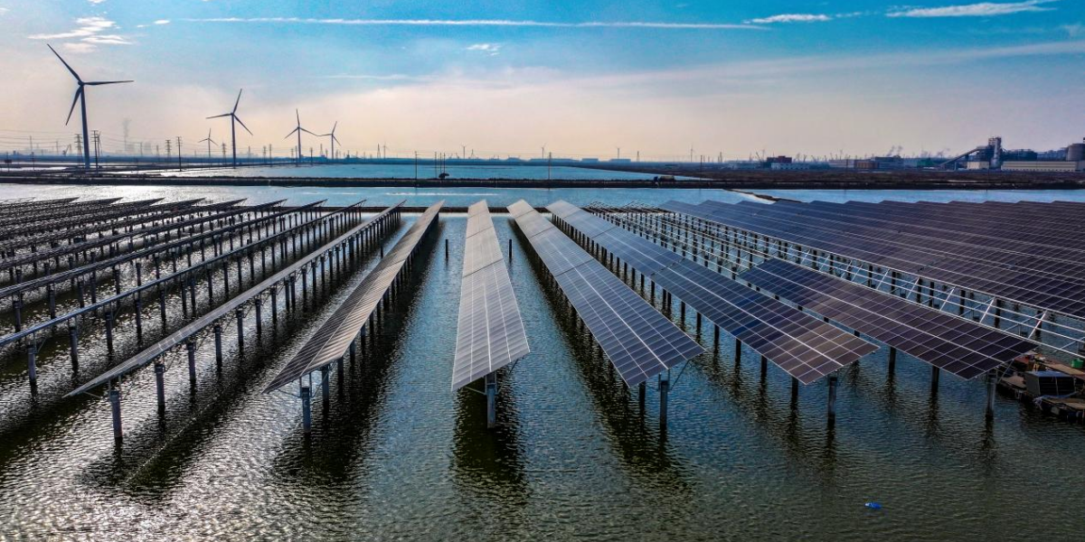 Solar und Wind in China