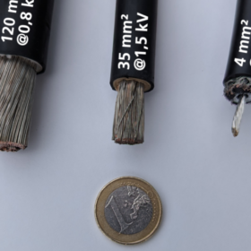 Kabelquerschnitt, Fraunhofer ISE