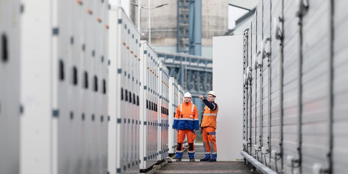 RWE, Batteriespeicher, Kraftwerksstandort Westfalen