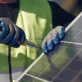 Installation, Solarmodul